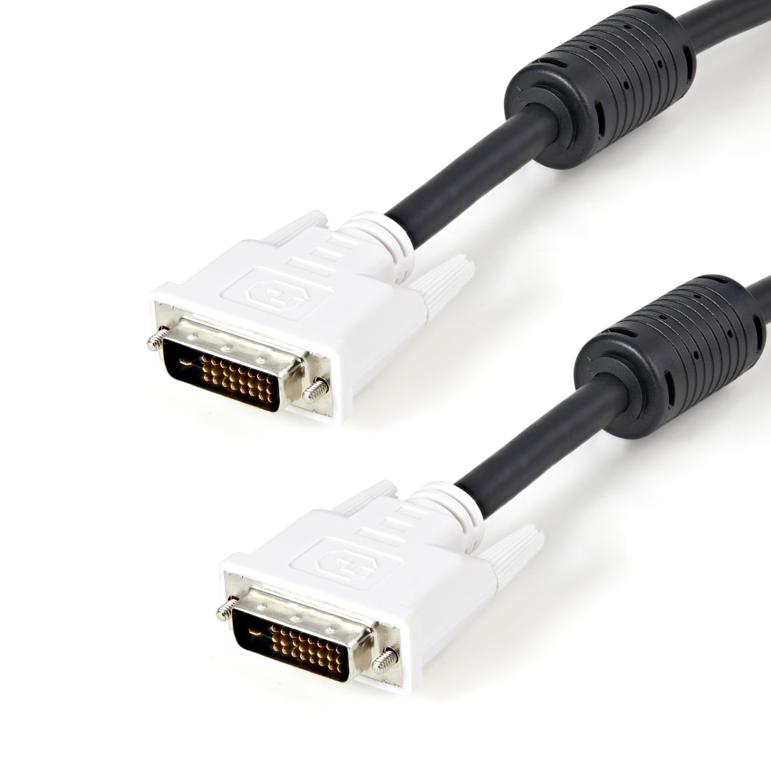 2m Male to Male DVI-D Dual Link Monitor Cable