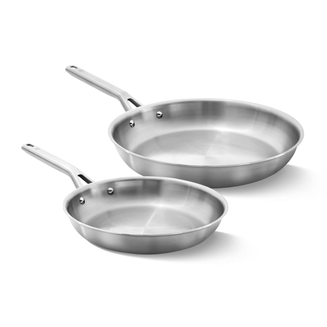 Calphalon® Stainless Steel 10" and 12" Frying Pan Set