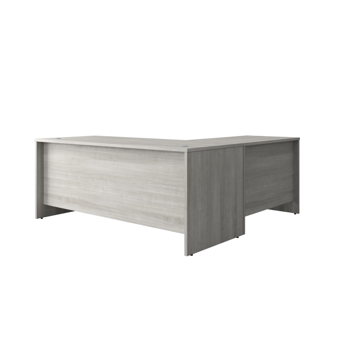 Cornerstone 71"W x 71"D Executive L-Desk, Slate Gray