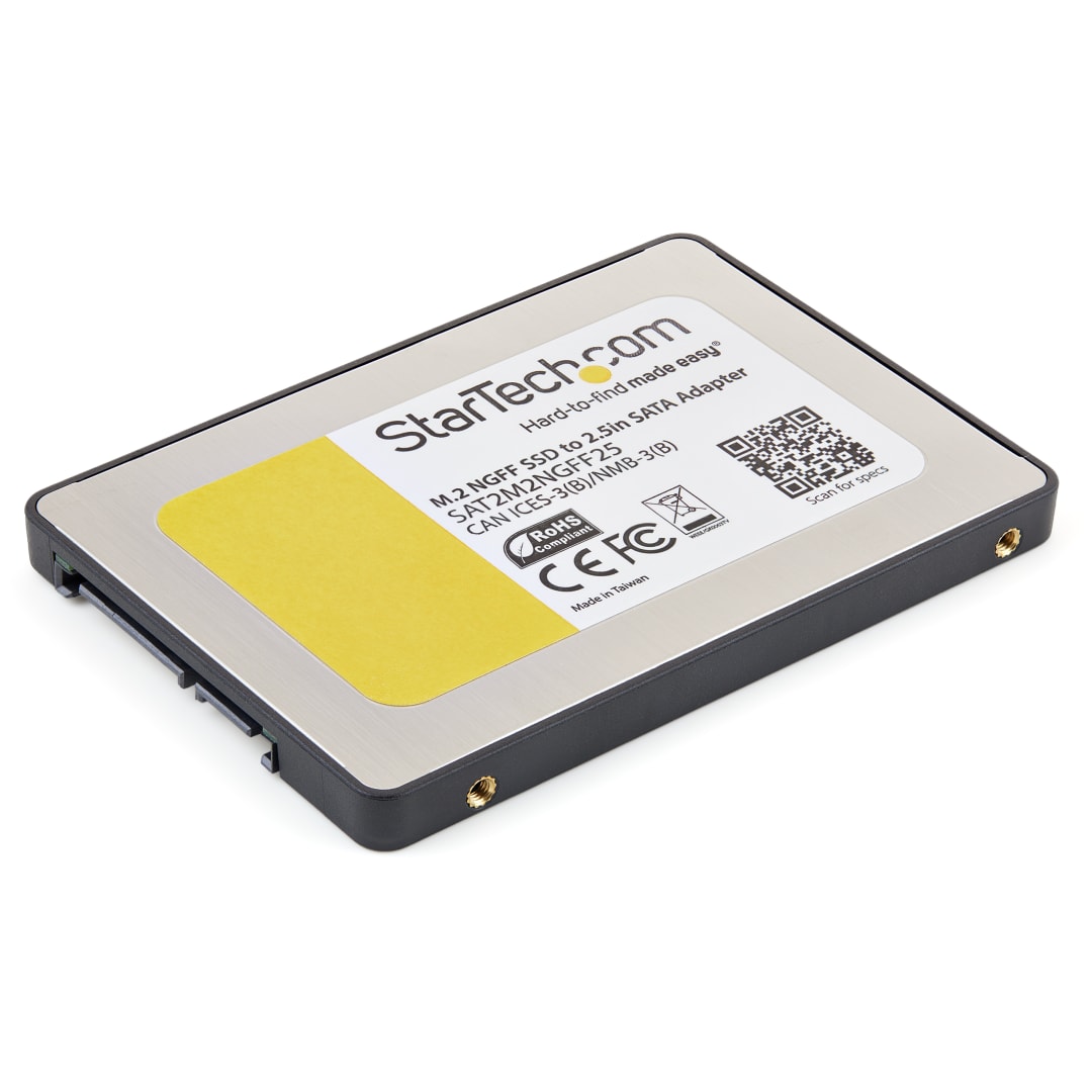 2 5in SATA to M 2 NGFF SSD Adapter Enclosure