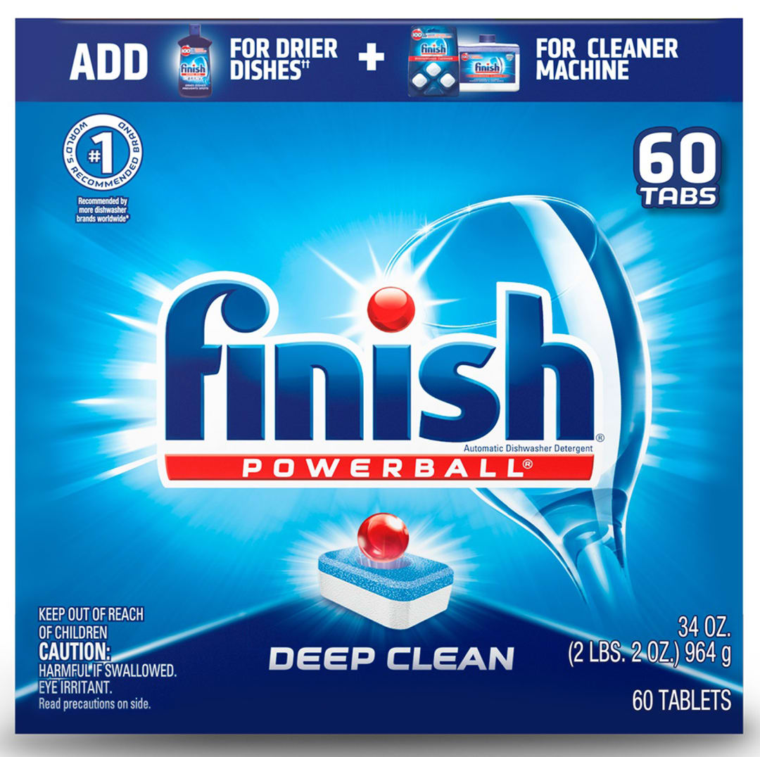 FINISH® POWERBALL® - Fresh Scent 4/60 ct.