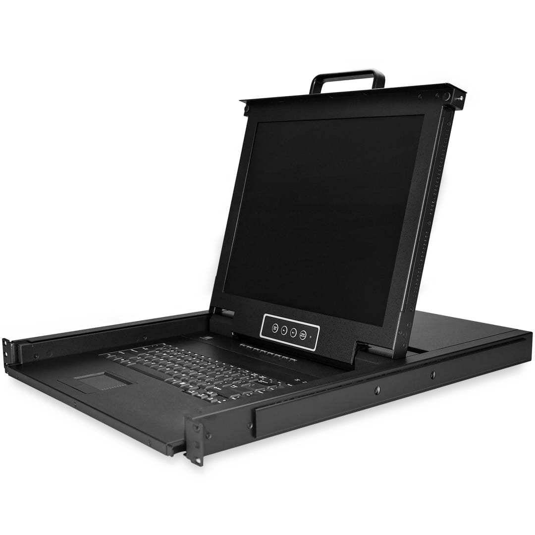 17 in 8-Port VGA Rackmount LCD Console