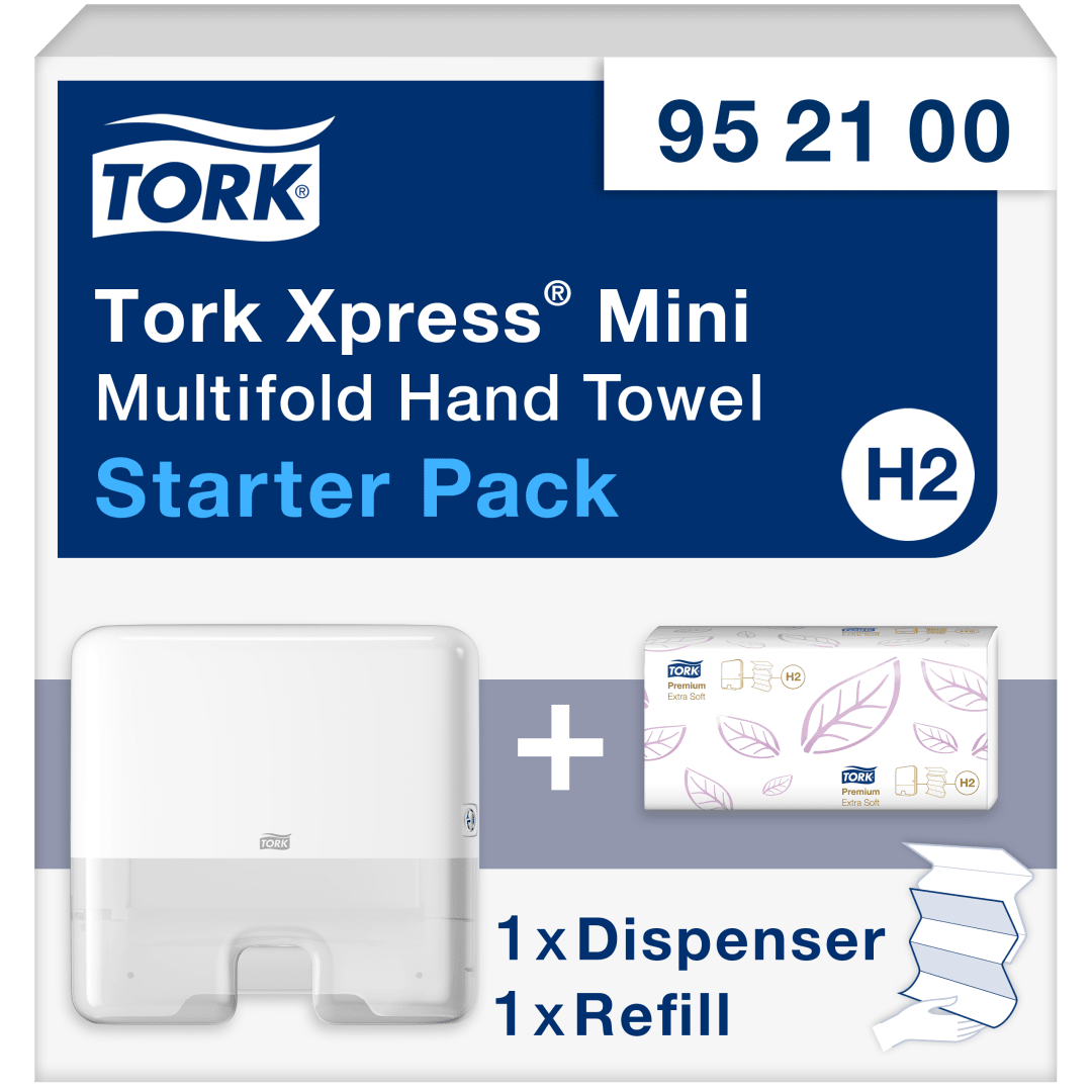 Tork Xpress® Mini Multifold Hand Towel Starter Pack
