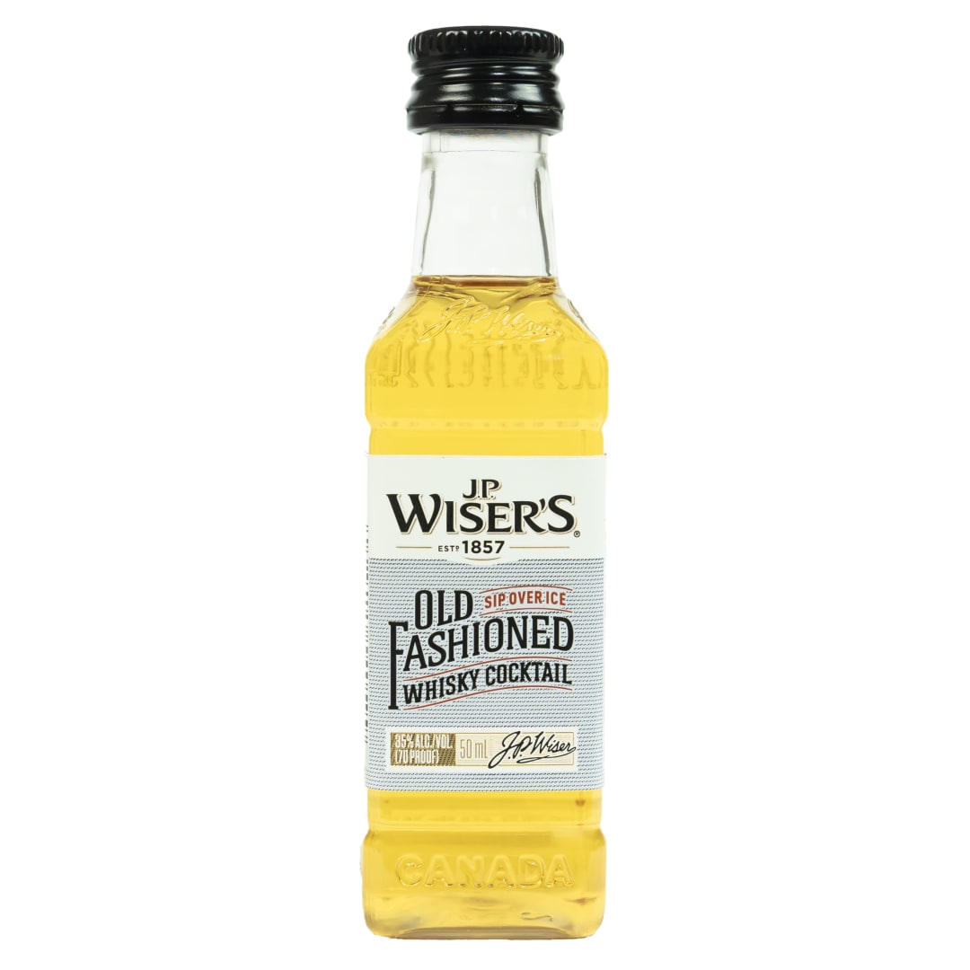 J.P. Wiser's Old Fashioned Whisky Cocktail 50ml 80 Proof