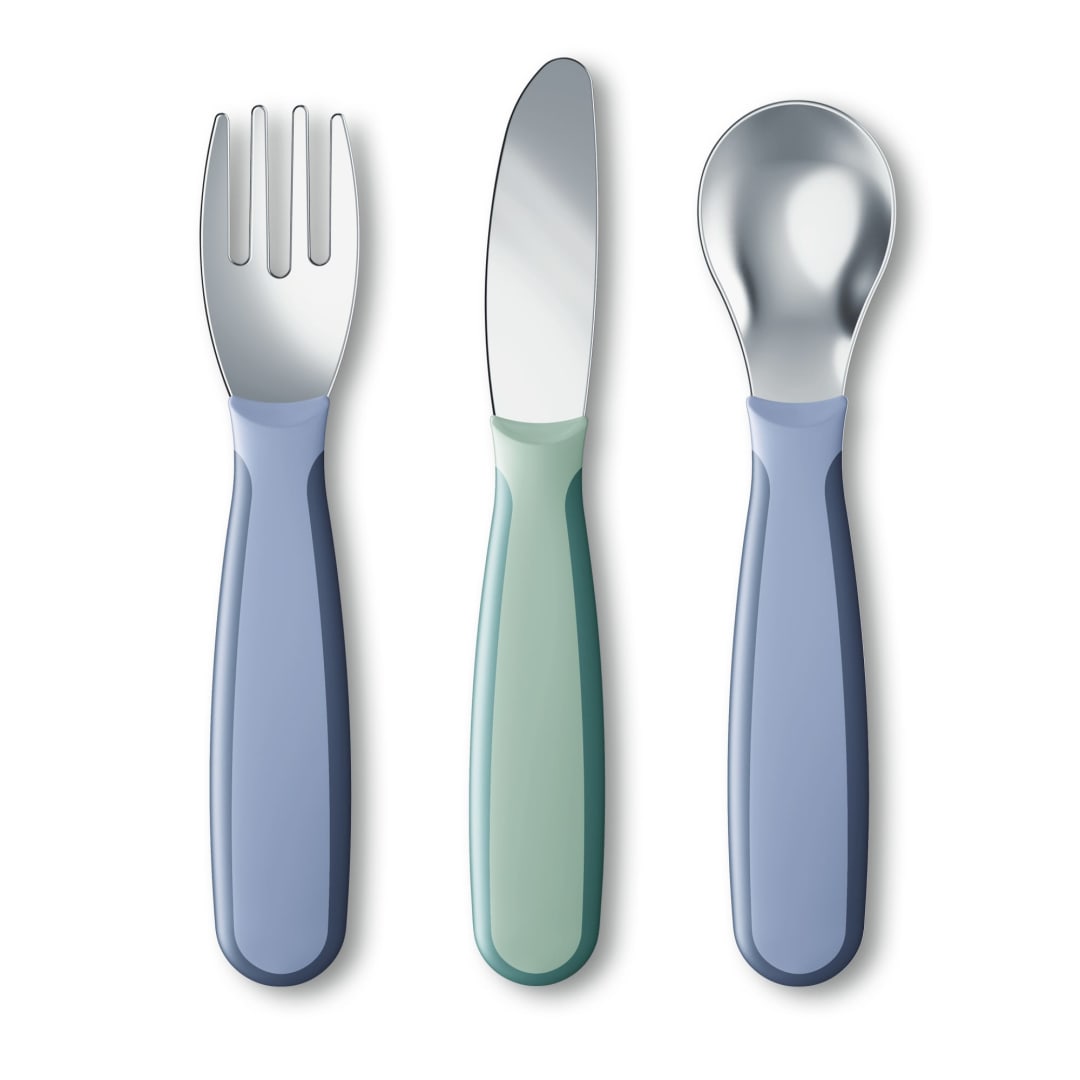 NUK® First Choice Kiddy Cutlery Set, 3 Pack