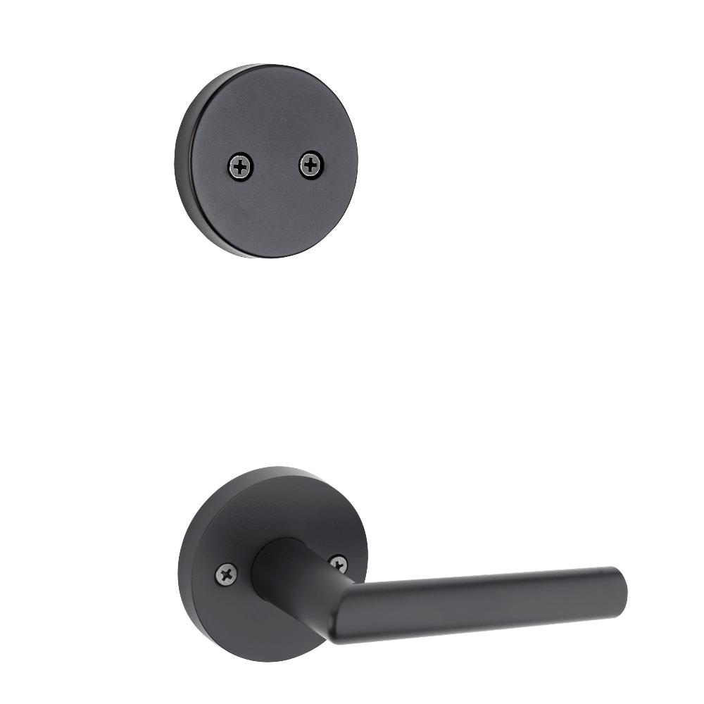 Milan Interior Pack with Interior Lever in Matte Black