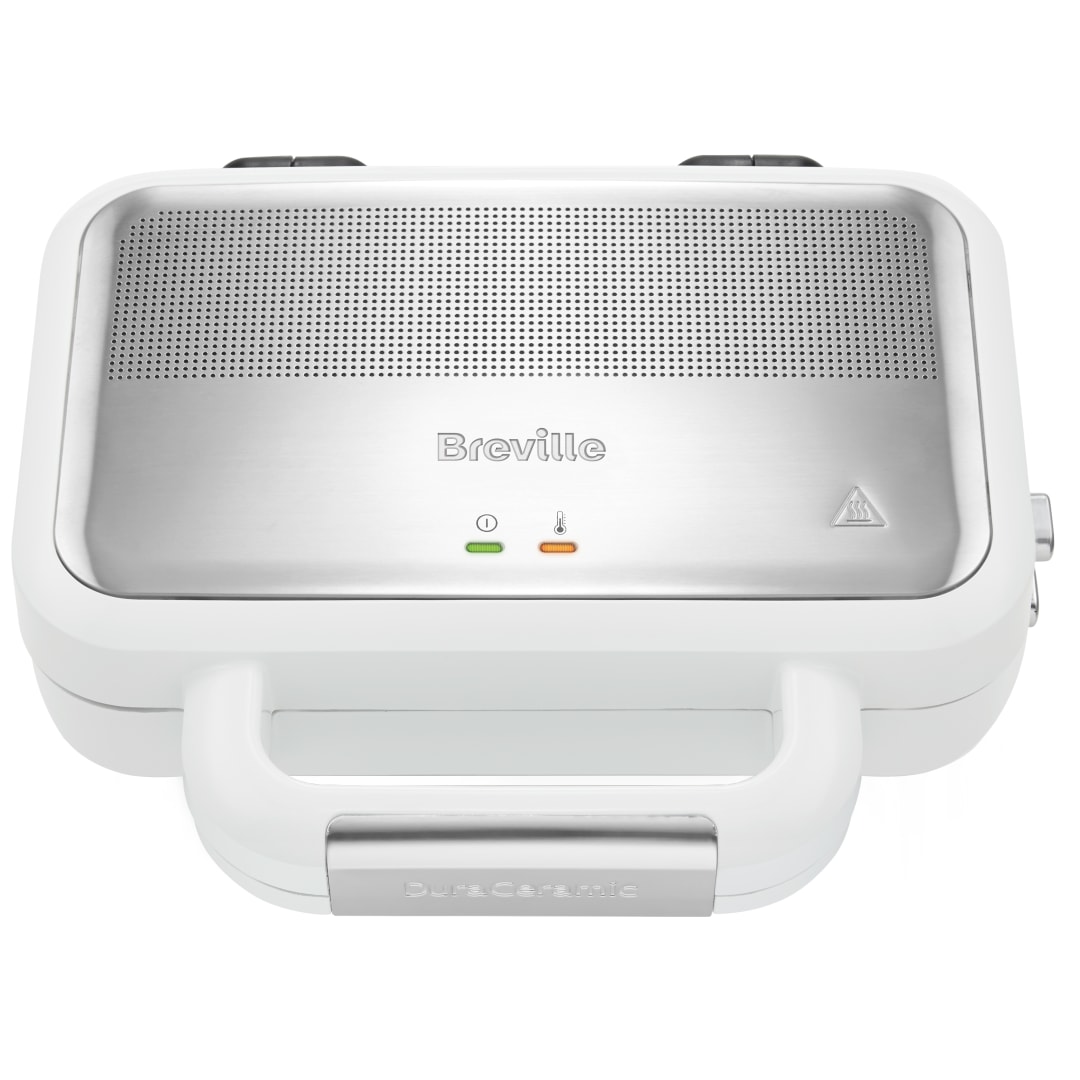 Breville Sandwichera y tostadora DuraCeramic Deep Fill | Plancha para sándwiches de 2 rebanadas [VST074X]