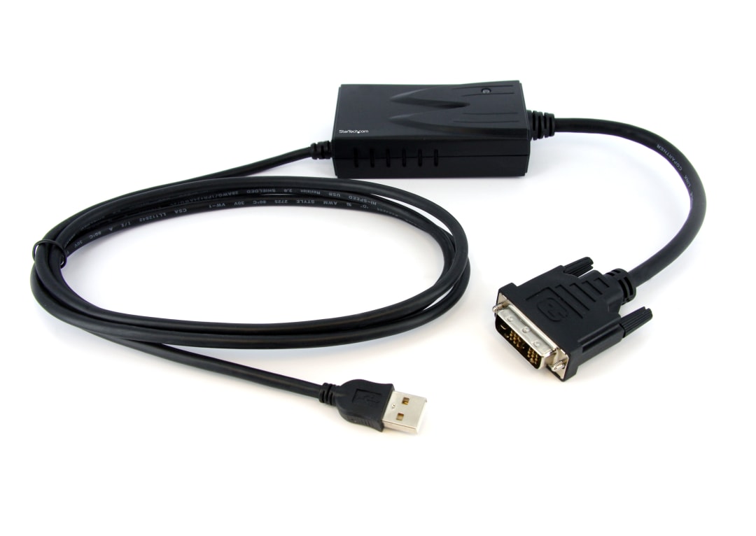 External Video Adapter DVI (M) to USB (M) Adapter