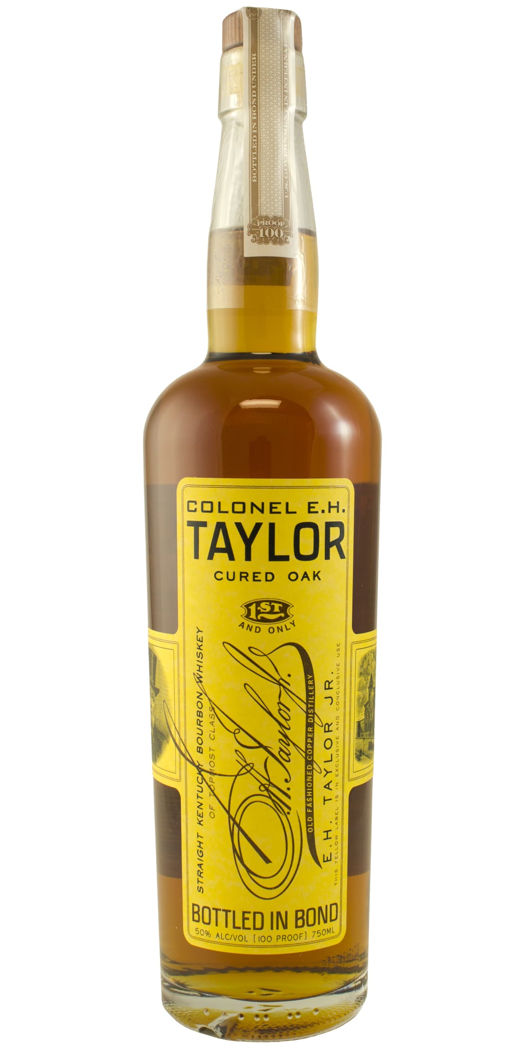 E.H. Taylor Cured Oak Kentucky Straight Bourbon Whiskey 750ml 100 Proof