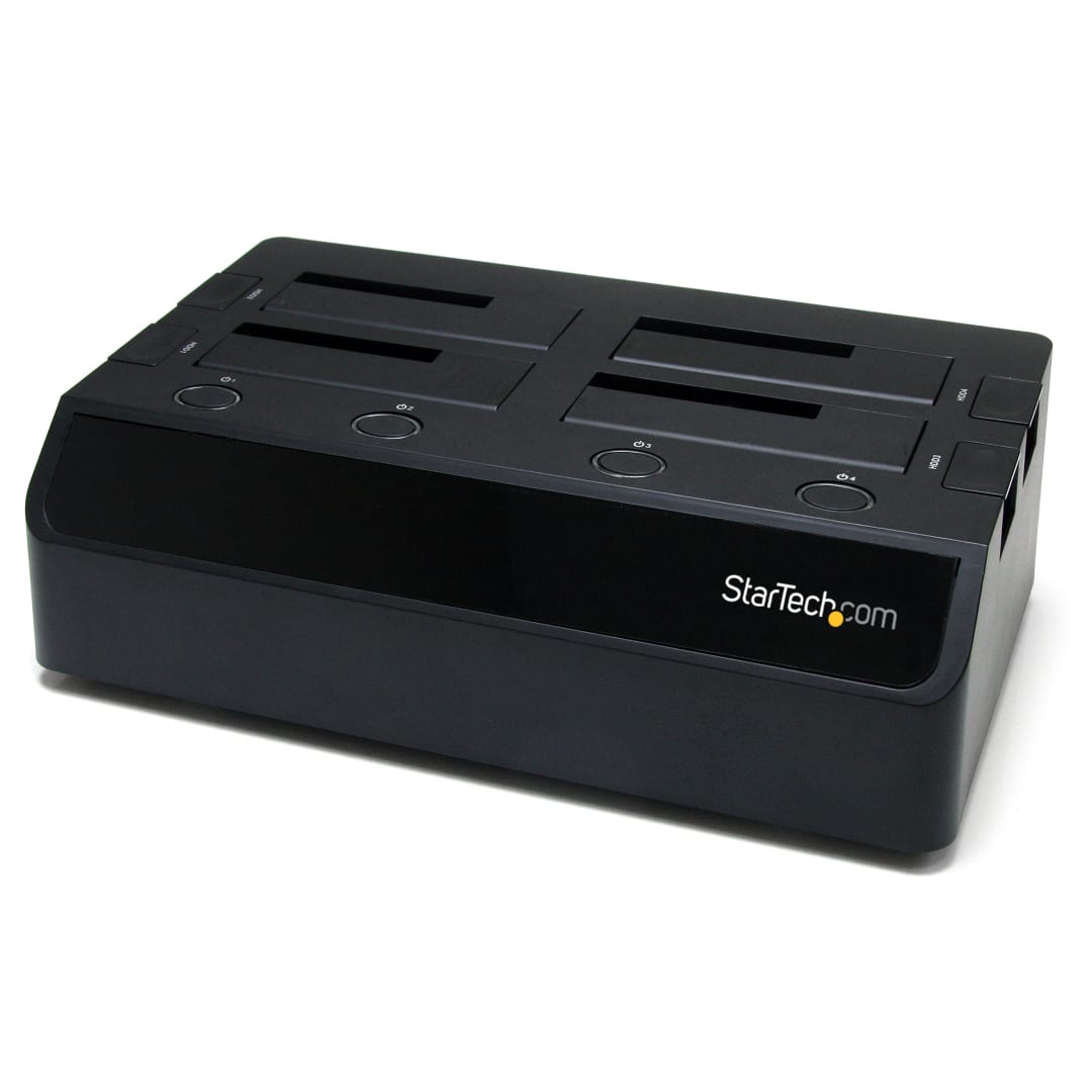4 Bay Hard Drive Dock eSATA USB 3.0 2.5/3.5 HDD
