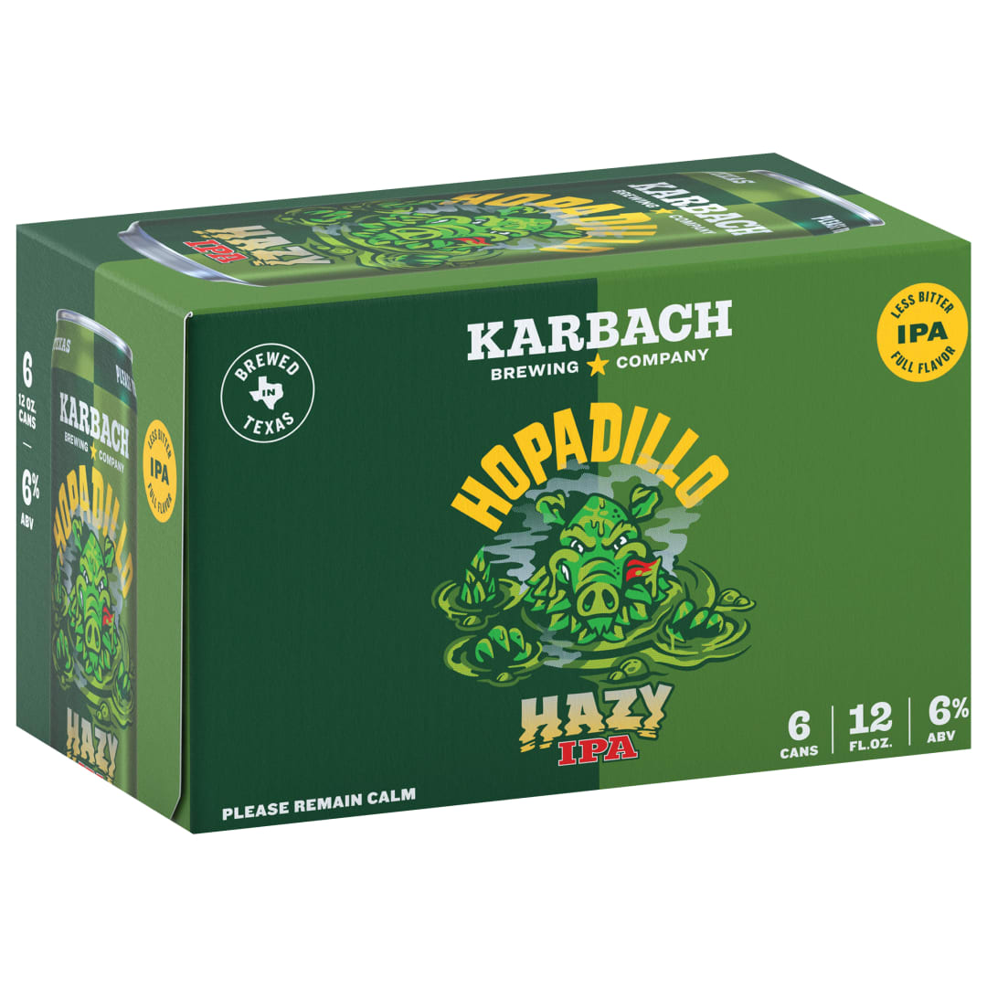 Karbach Brewing Hopadillo Hazy IPA 6x12oz Cans