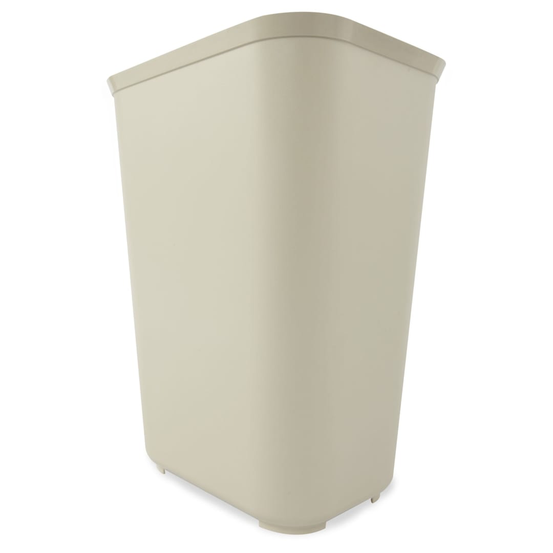Fire Resistant Wastebasket 40 QT Beige