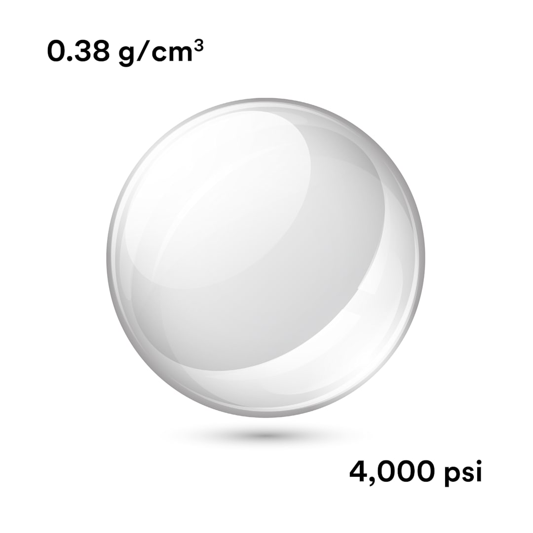 Microesferas de Vidro 3M™ Glass Bubbles HGS4000, 317.5 Kg, Saco