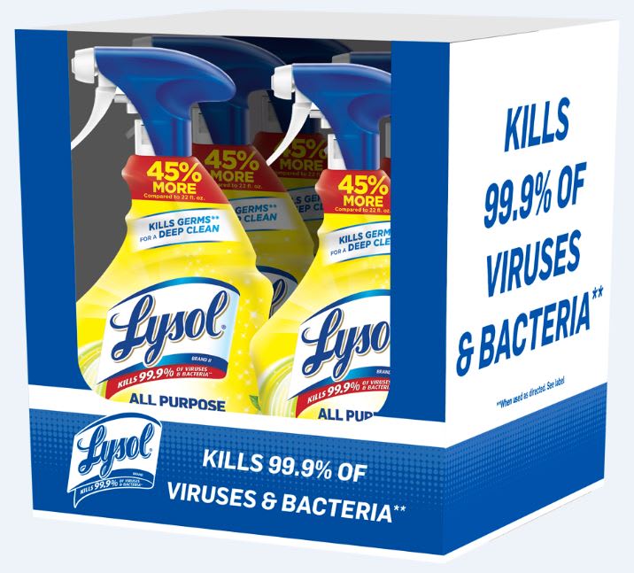 LYSOL® All Purpose Cleaner - Trigger Lemon Breeze® 6/32 oz. - DRC