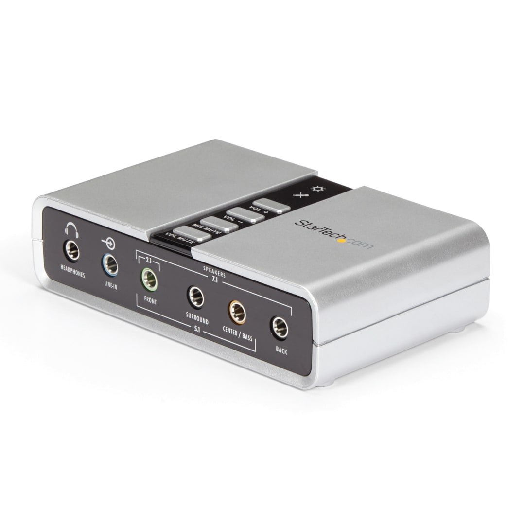 7 1 Channel USB Sound Card with Digital In Out