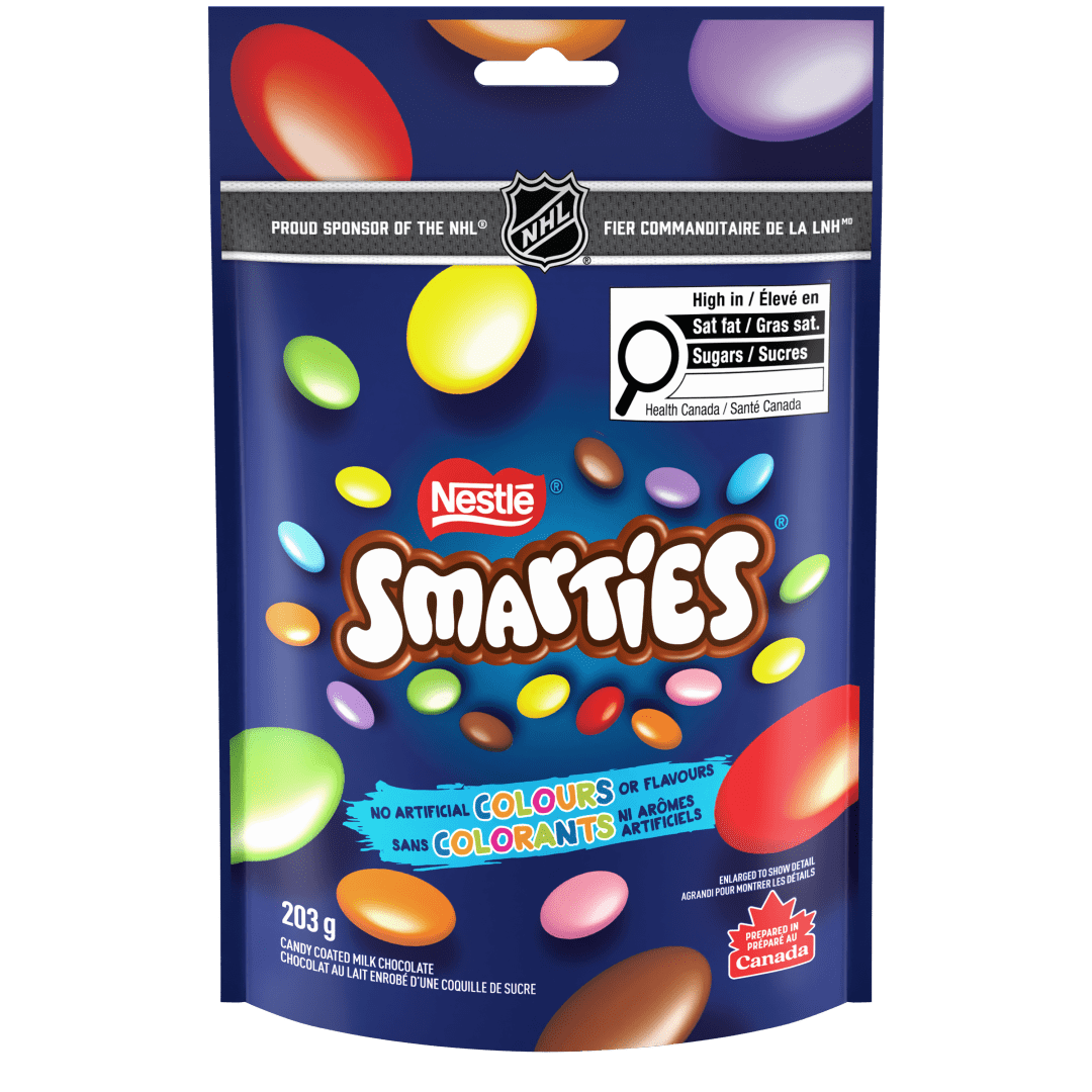 SMARTIES NHL Regular Pouch 10x203g CA