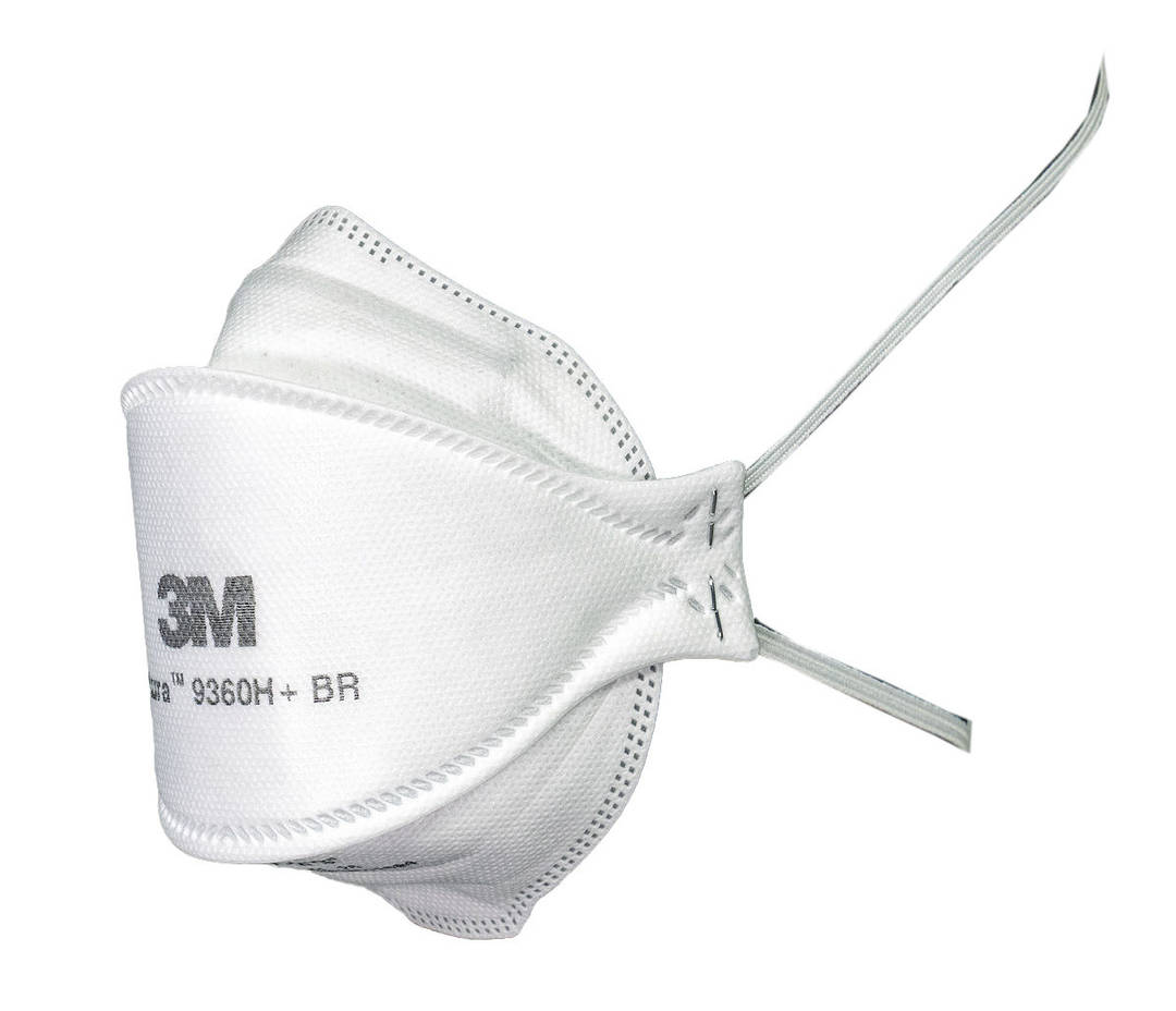 Respirador Hospitalar para Partículas 3M™ Aura™ 9360H, 3 Painéis