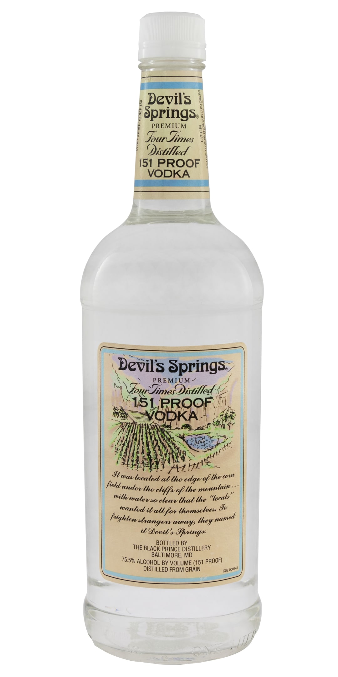 Devils Spring Vodka 1l 151 Proof