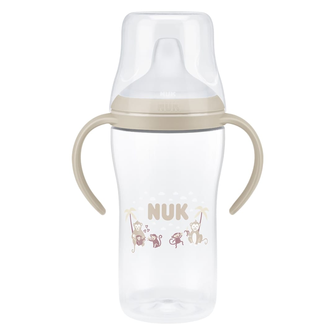 NUK PM 260ML PP LBTL CL2 MONKEY 1/BOX