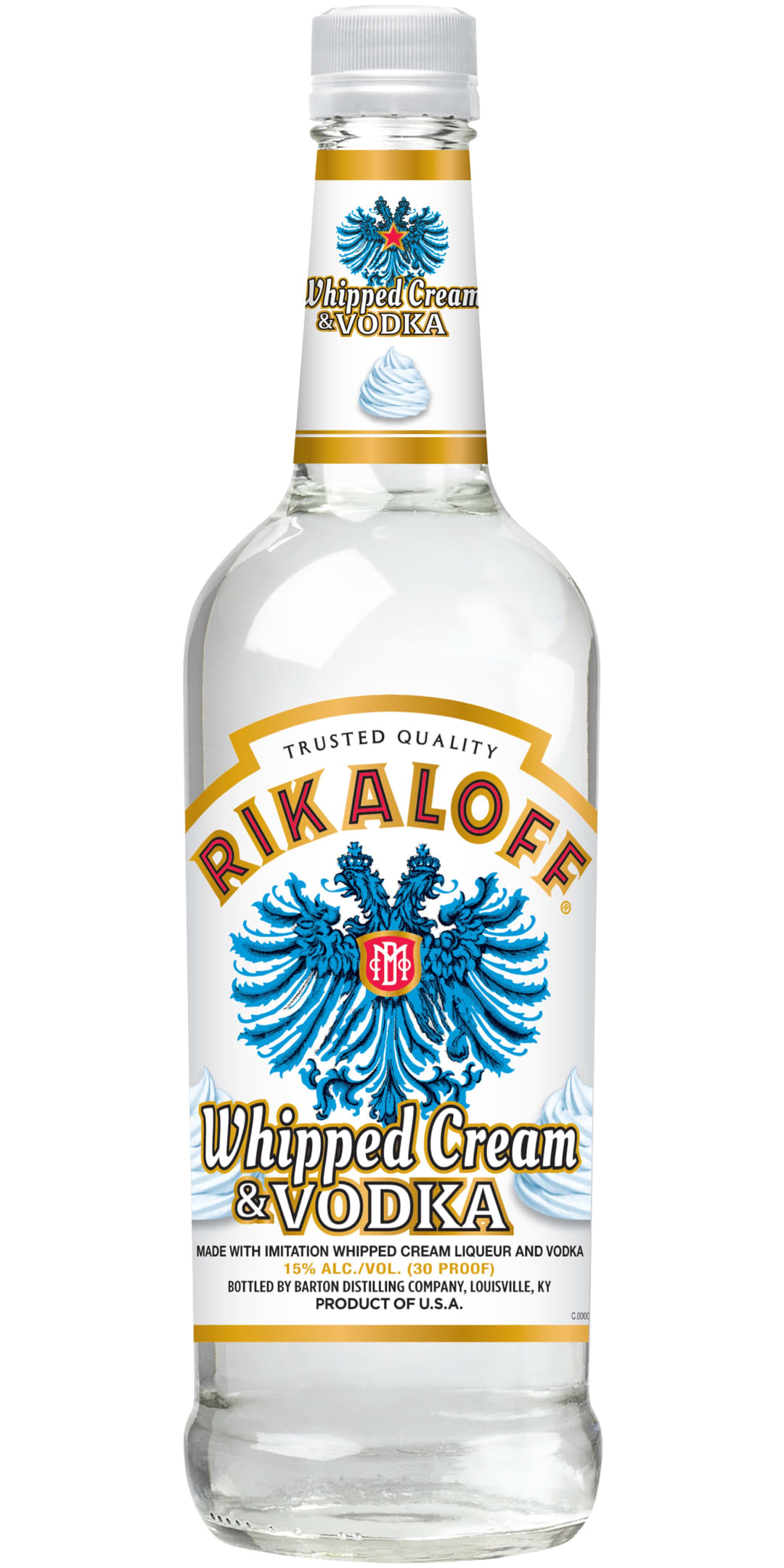 Rikaloff Whipped Vodka 750ml 30 Proof