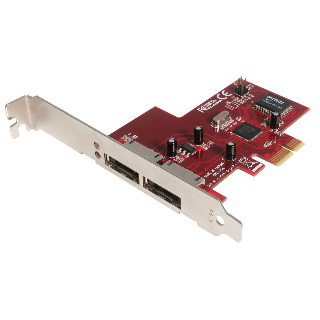 2 Port PCI-E eSATA Card