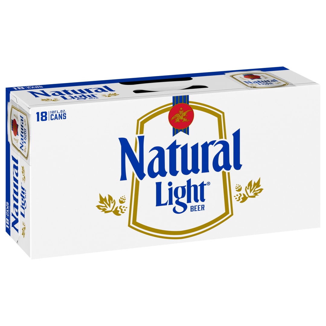 Natural Light Beer 18 - 12 fl oz Cans