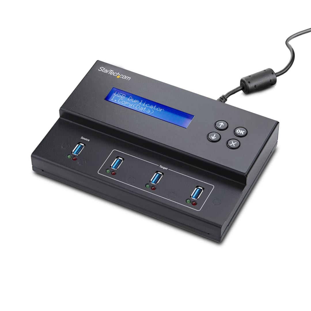 Standalone 1 to 3 USB 5Gbps Thumb Drive Duplicator