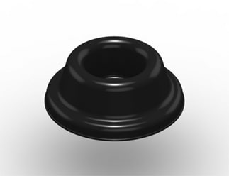 3M™ Bumpon™ Produtos Protetores SJ5532 Preto, 100/caixa