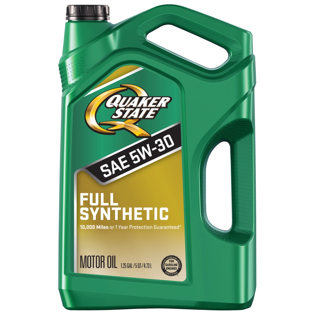 Quaker State Full Synthetic 5W-30 Motor Oil, 5-Quart