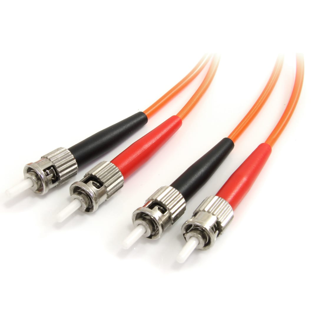 20m MMode Duplex Fiber Optic Cable ST-ST