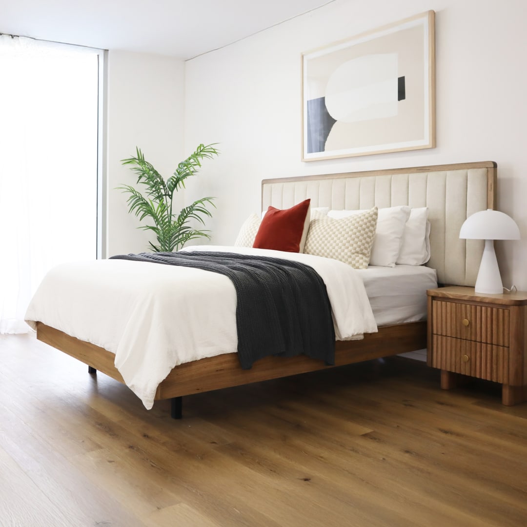 Clifton Bed Frame Natural Queen