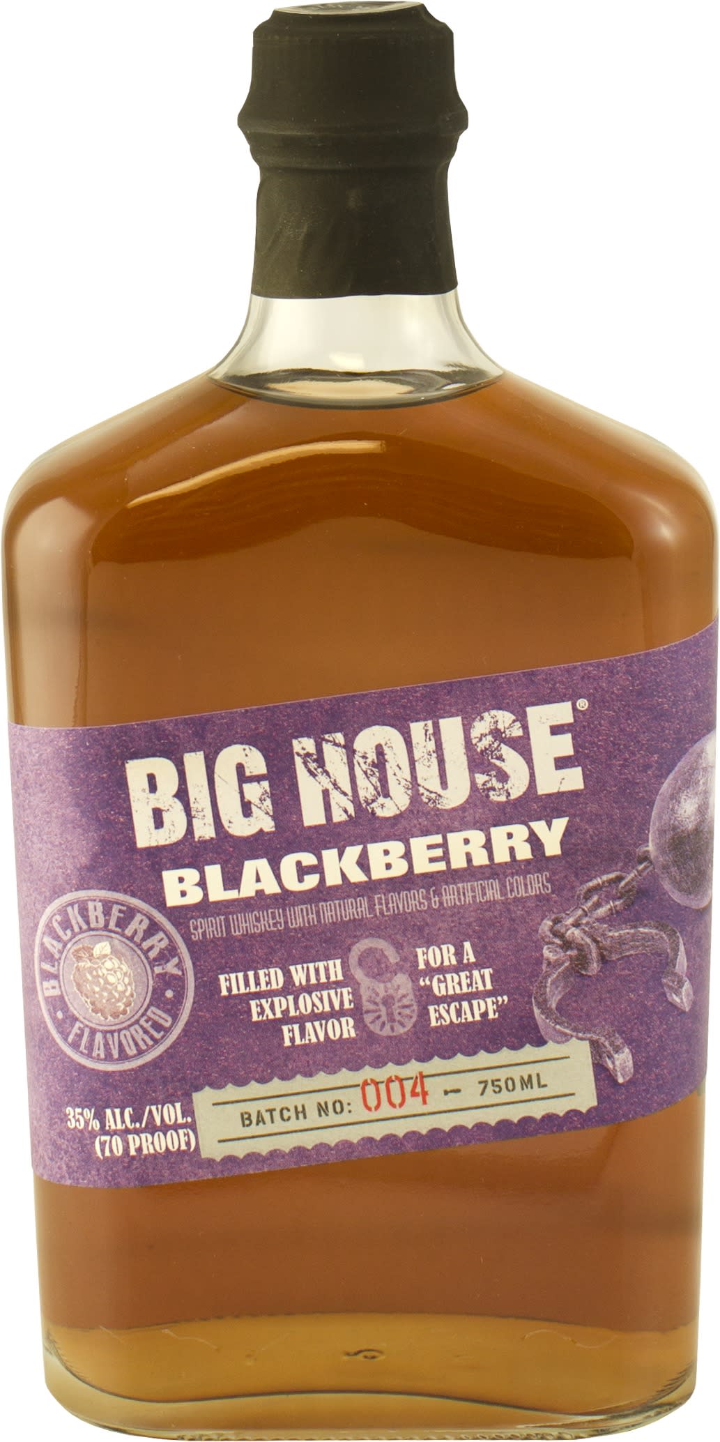 Big House Blackberry Whiskey 750ml 70 Proof