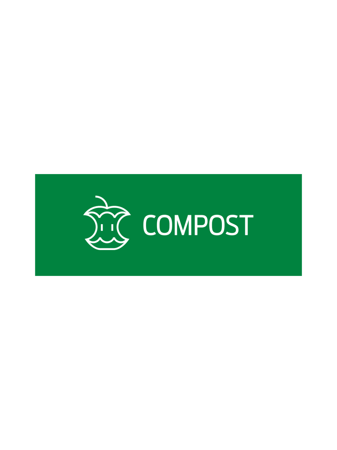 RISE - Triple - Sign - Compost - Green