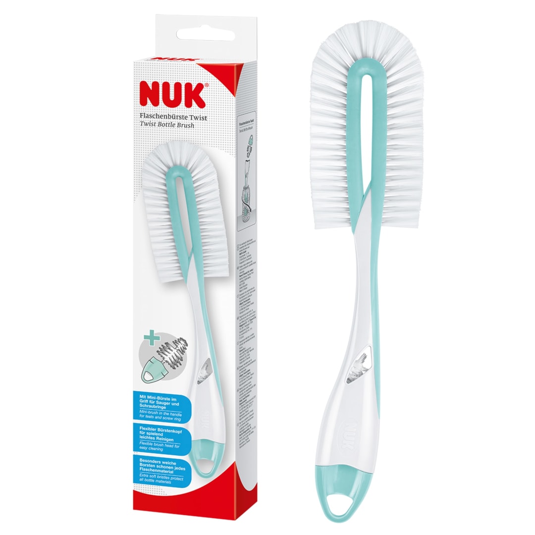 NUK BOTTLE BRUSH TWIST MINT