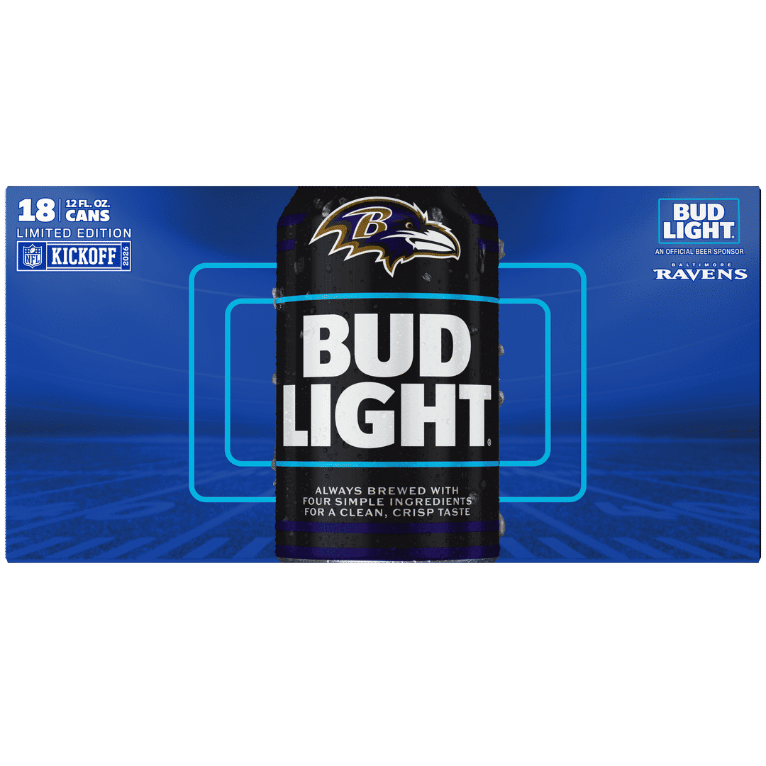 Bud Light American Lager Beer 18 Pack, 12 fl oz Cans