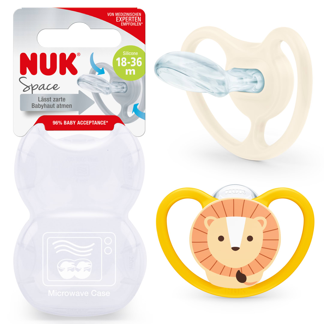 NUK PACIFIER SI3 FR/NL SPACE 2/BOX BOY