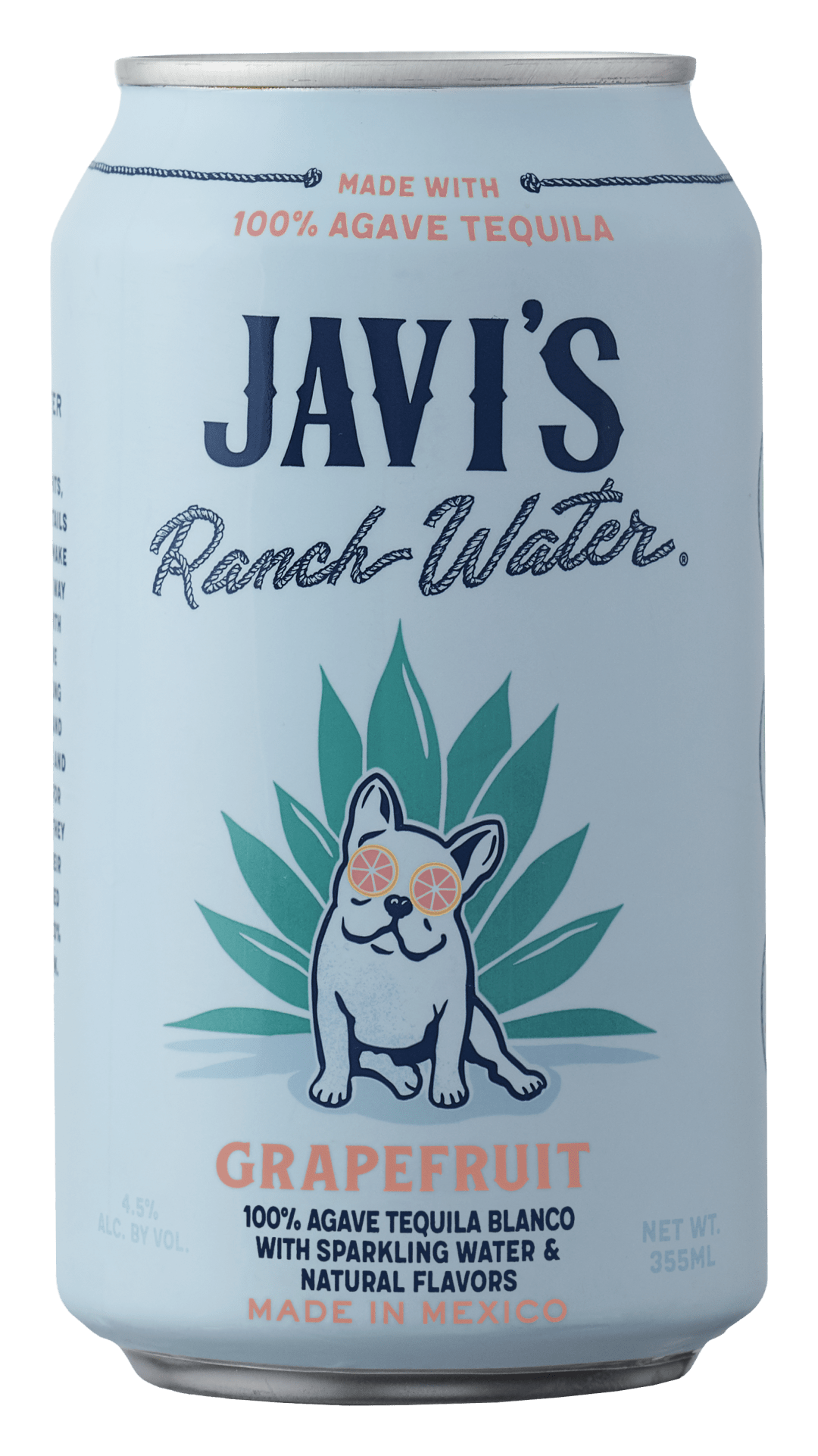 JAVI'S Ranch Water Grapefruit Tequila Seltzer Single Serve 355ml Can