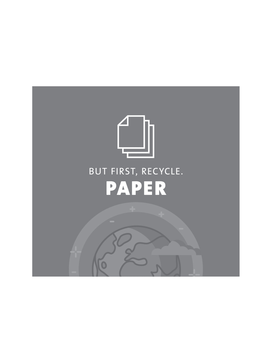  ARISTATA - Sign - Paper - Grey