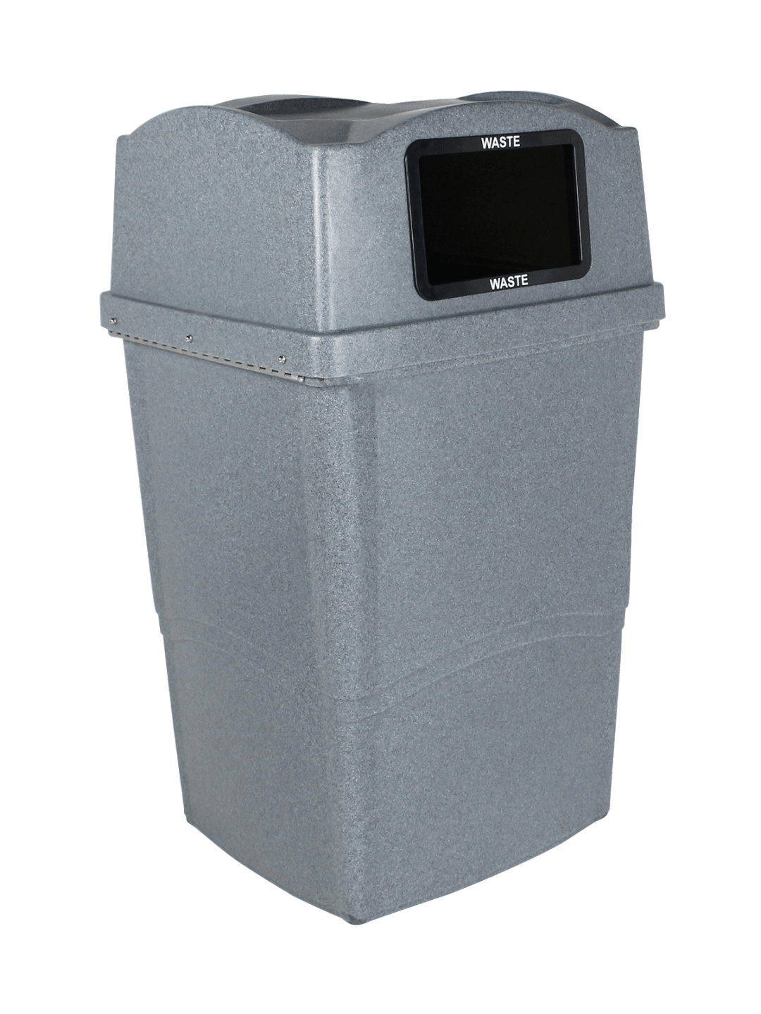 WAVE - Single - Kit - Outdoor - Waste - Full - Greystone