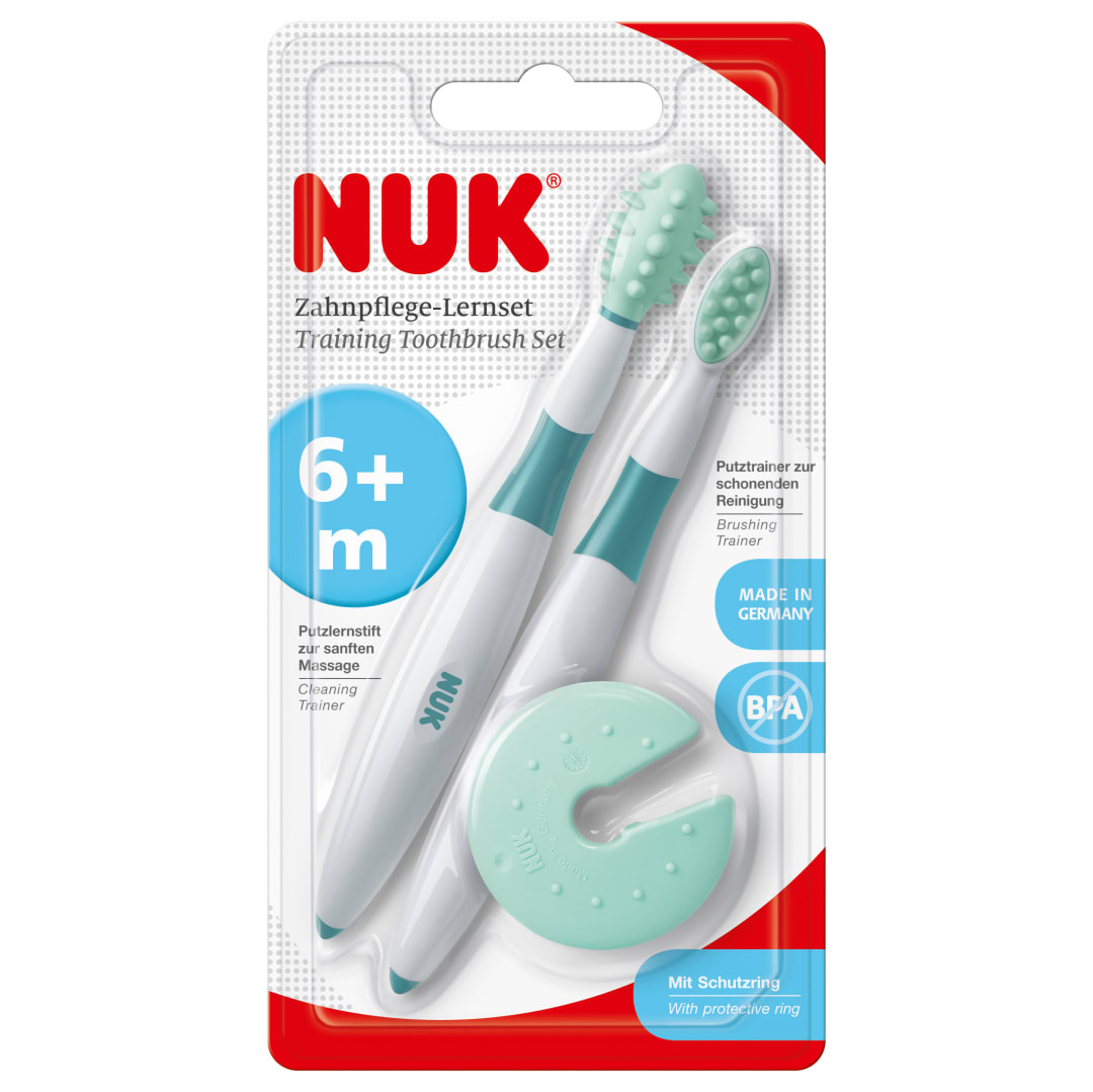 NUK TRAINING TOOTHBRUSH SET