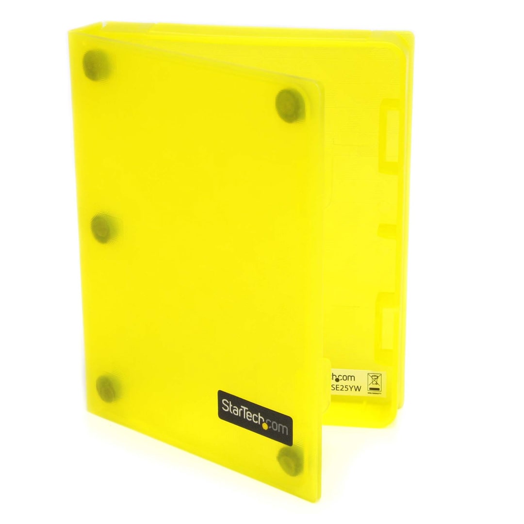 Yellow 2.5" HDD Protective Case 3 pack