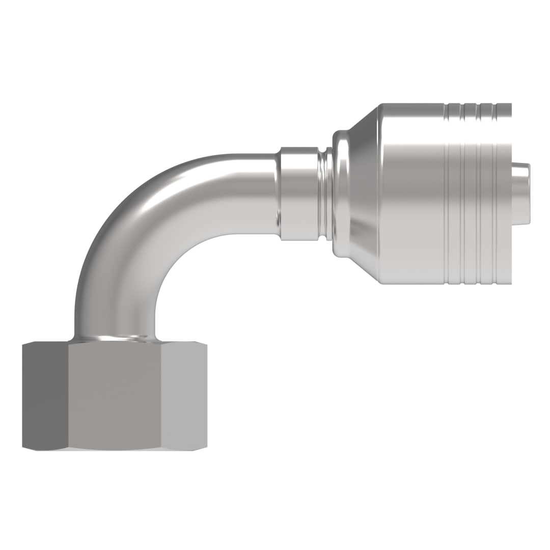 Aeroquip Female Dko H 90° M24x1.5 X 1/2 Hydraulic Fitting 4sp