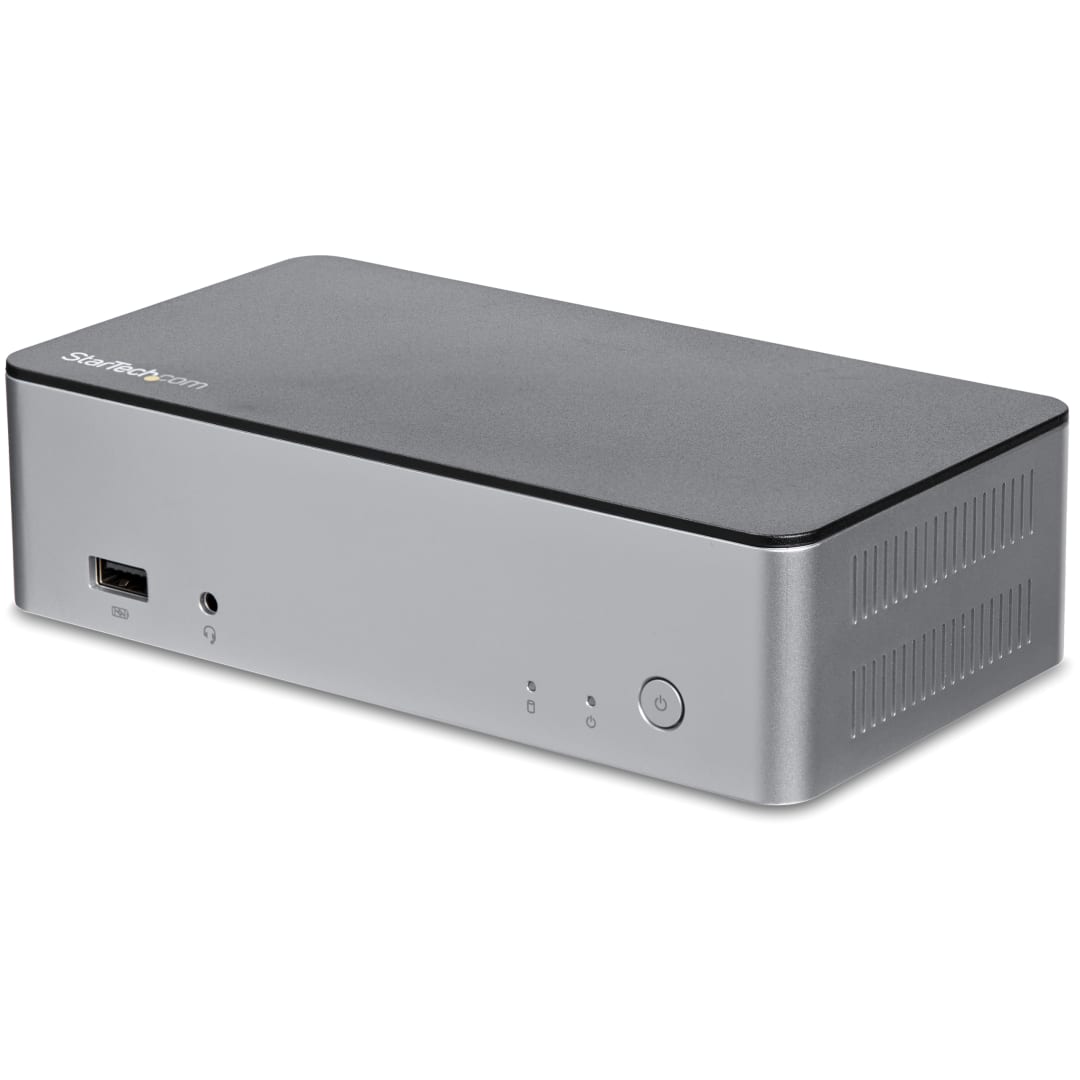 Dual DisplayPort USB C Dock, 2.5" SATA SSD/HDD Bay