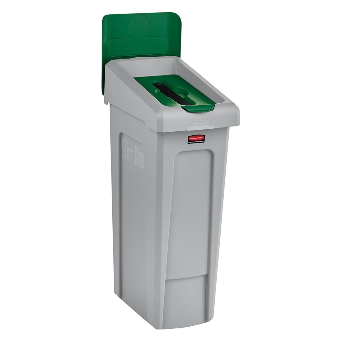Rubbermaid Commercial Products SLIM JIM 23 Gallon 1-Stream Paper Station