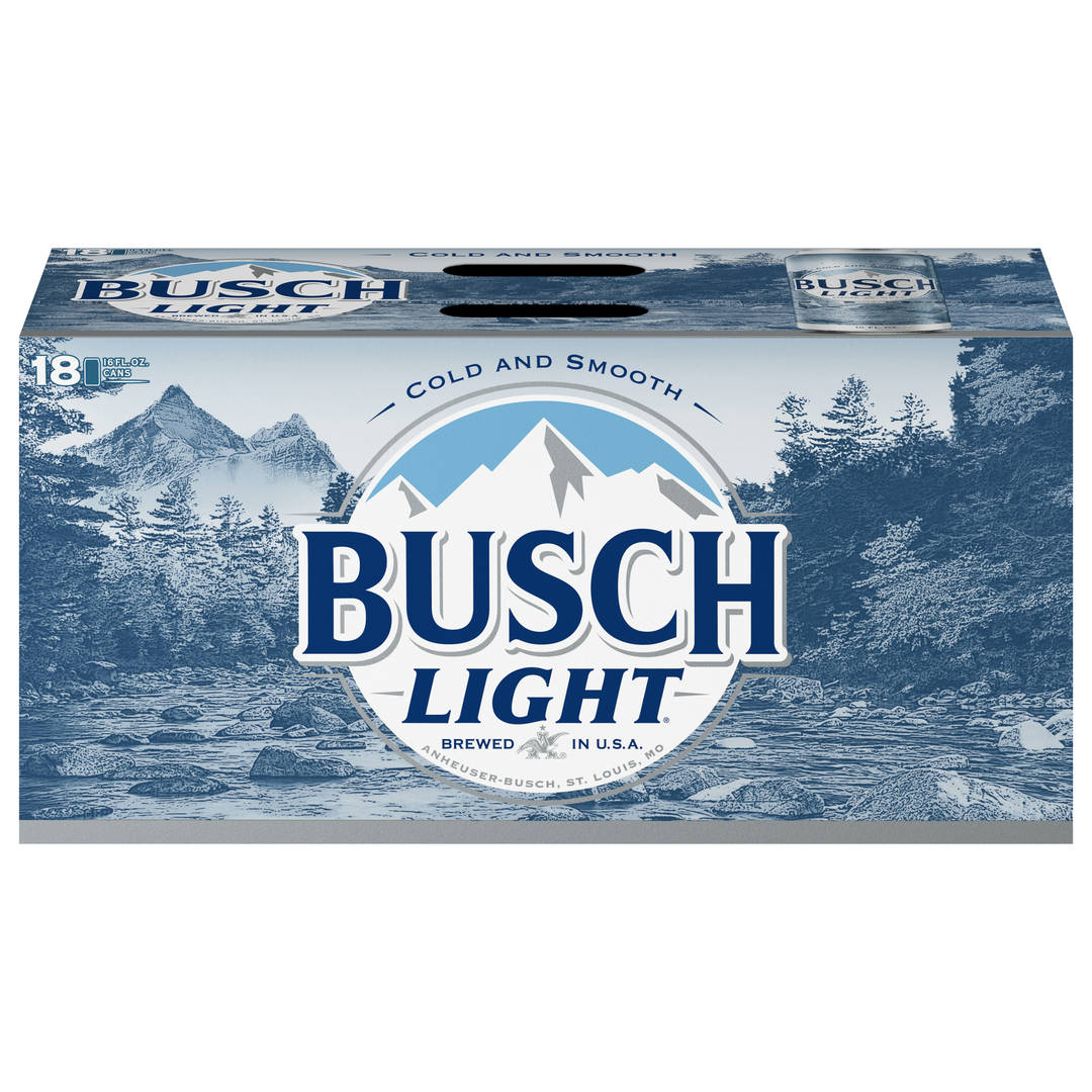 Busch Light 16oz 18 Pack Can