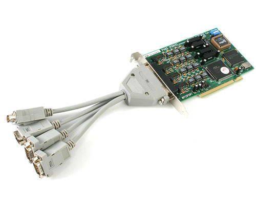 4 Port PCI RS422/RS485 Isolated Card DB9