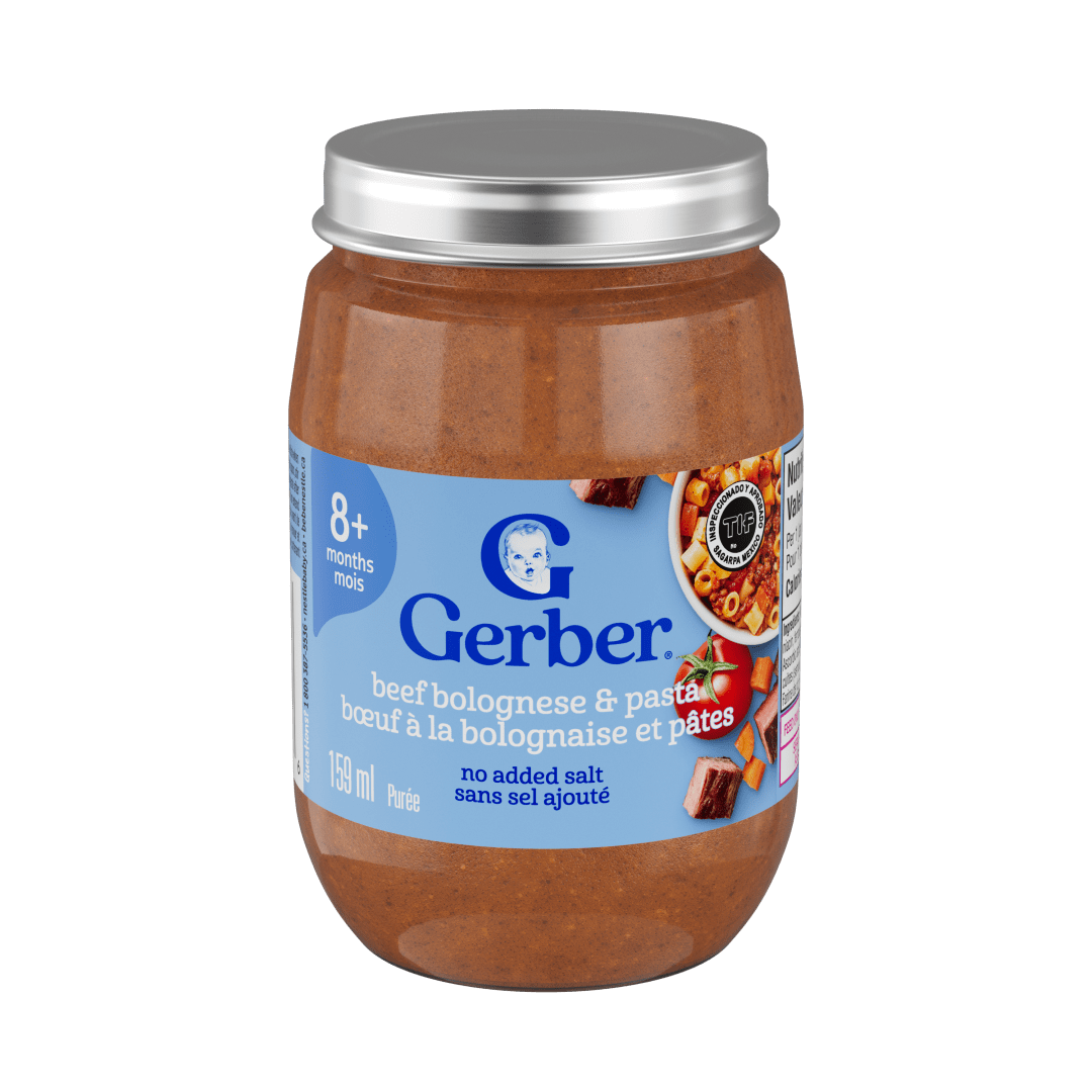 GERBER Puree Jar Beef Blgns (12x159ml)CA