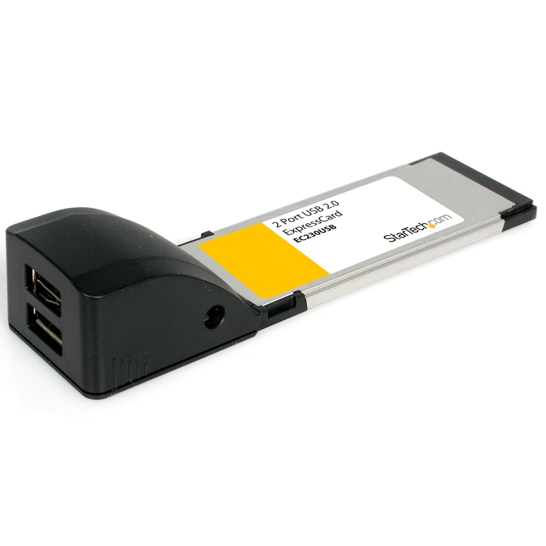 2 Port USB 2.0 ExpressCard Adapter