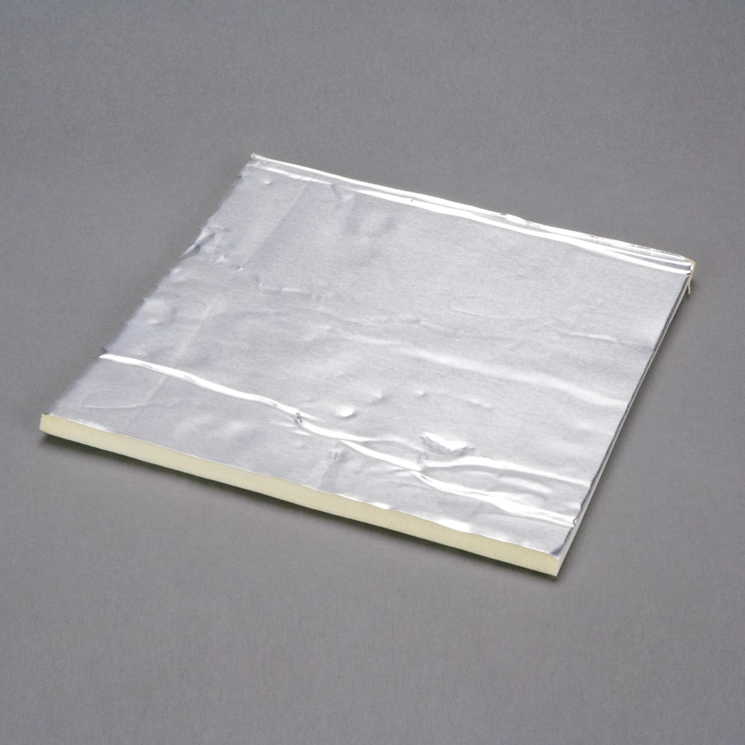 3M™ Geräuschdämmende Aluminium-Schaumstoffplatten 4014, Silber, 457 mm x 11.2 m, 6.35 mm