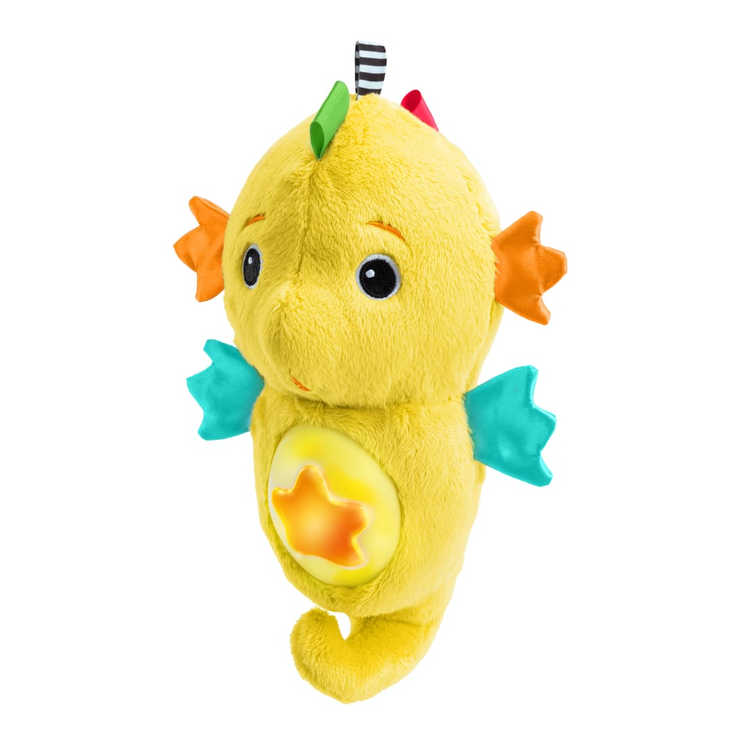 BE SEA DREAMS SEAHORSE SOOTHER_YELLOW
